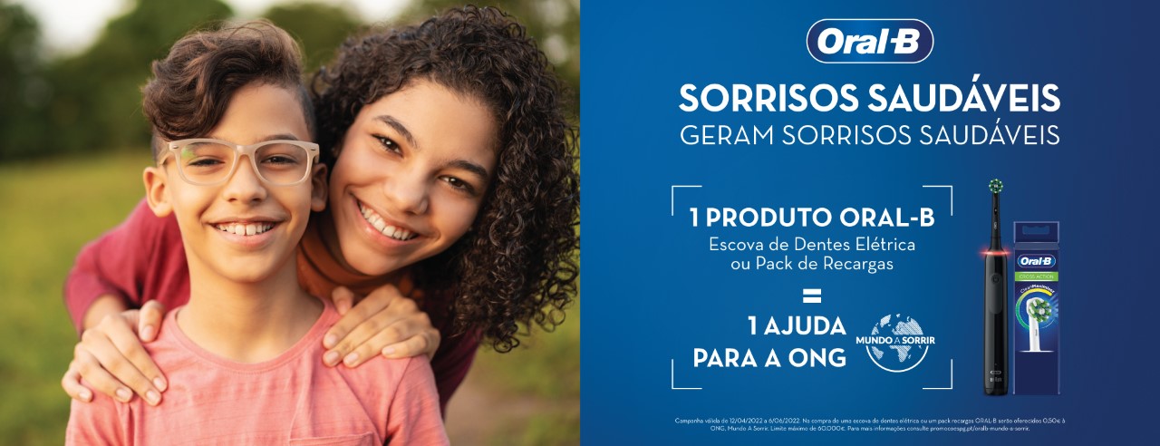 Oral-B lança campanha de angariação solidária para apoiar a Mundo A Sorrir