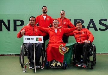 Ténis: Portugal perde com favorita Espanha no primeiro dia do Campeonato do Mundo de Equipas de Ténis em Cadeira de Rodas
