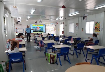 Crianças do 1º ciclo que frequentam a Actividade de Enriquecimento Curricular (AEC) receberam os ensinamentos e reflectiram sobre a segurança rodoviária