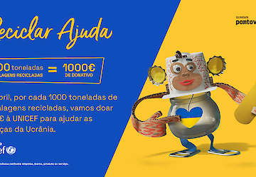 Acção solidária “Reciclar Ajuda”: SPV doa 27.000 euros à UNICEF