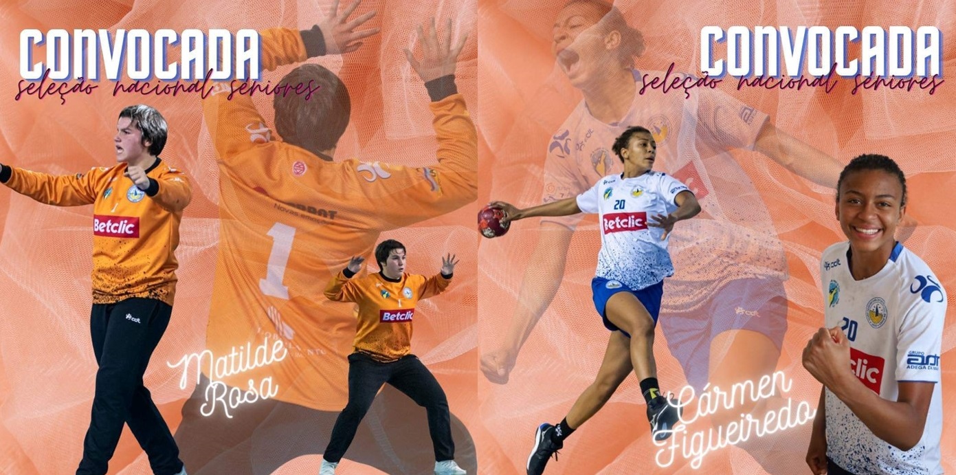 Lacobrigenses Matilde Rosa e Carmen Figueiredo integram Selecção Nacional A Feminina que disputa Jogos do Mediterrâneo, na Argélia