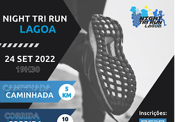 1ª edição Night Tri Run Lagoa irá realizar-se dia 24 de Setembro