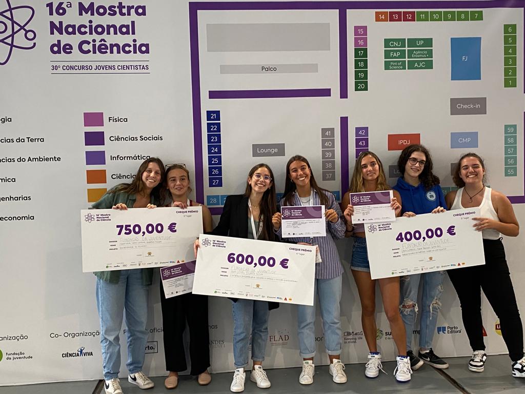 Alunas odemirenses conquistam prémios no concurso nacional de jovens cientistas