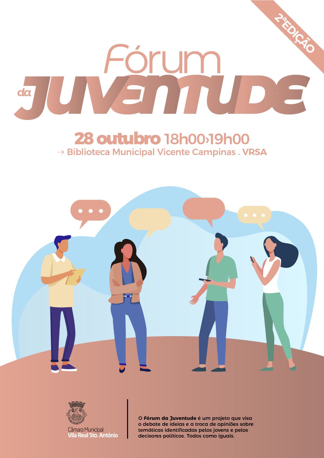 Fórum volta a dar voz aos jovens do concelho de Vila Real de Santo António
