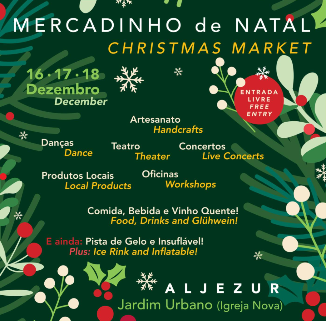 O Mercadinho de Natal de Aljezur acontece já esta semana