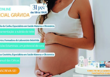 Tudo o que precisa de saber sobre amamentação e cólicas na próxima sessão online da Mamãs Sem Dúvidas