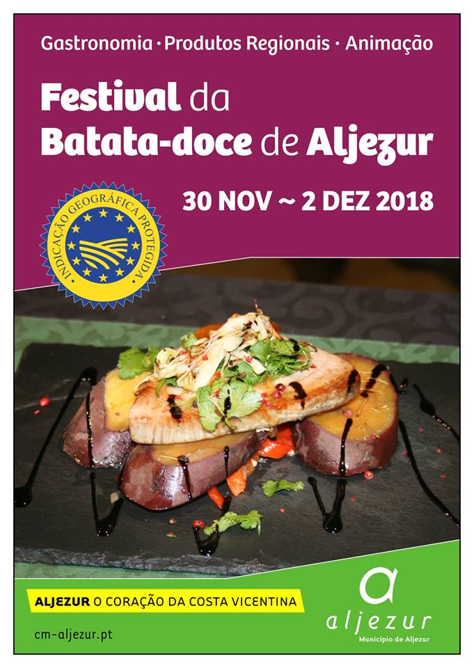 A melhor batata-doce do mundo mora aqui - Festival da Batata-Doce de Aljezur, de 30 de Novembro a 2 de Dezembro