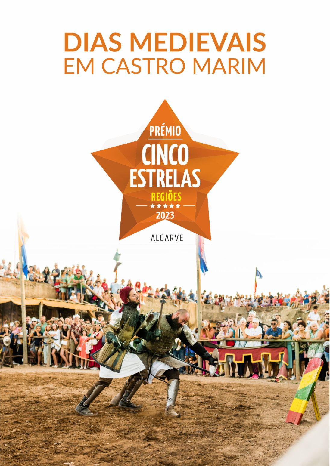 Dias Medievais em Castro Marim distinguidos com o PRÉMIO CINCO ESTRELAS REGIÕES 2023