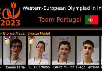 Olimpíadas da Informática 2023 - Portugal com 3 bronzes