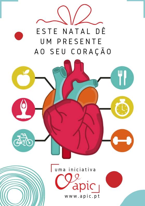Este Natal dê um presente ao seu coração Cardiologistas de Intervenção fazem apelo para escolhas saudáveis neste natal