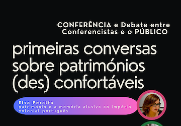 Primeiras conversas sobre Patrimónios (Des)confortáveis