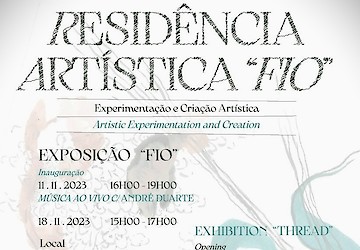 Exposição "FIO" - Tertúlia - Associação Sócio-Cultural de Aljezur