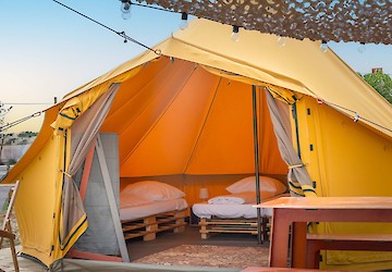 Parque de campismo municipal de Faro já conta com nova oferta de tendas de Glamping