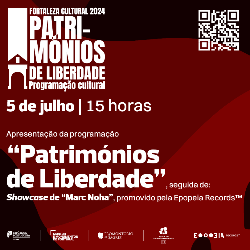 Apresentação do programa FORTALEZA CULTURAL, com o tema “Patrimónios de Liberdade”