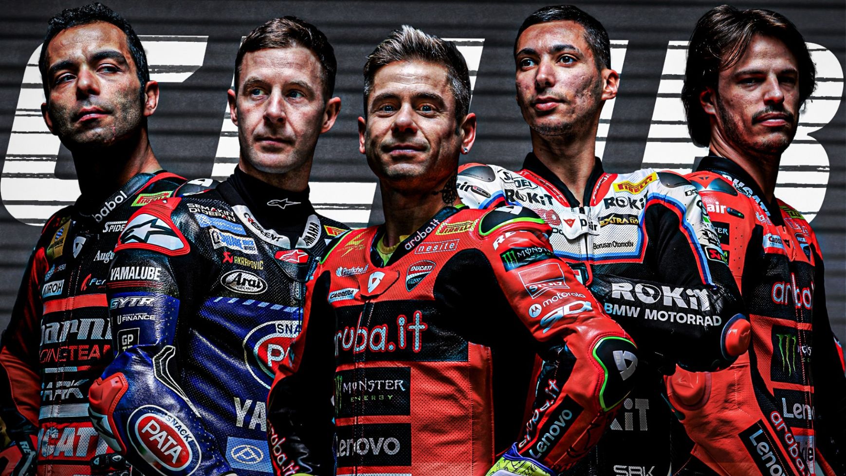 Cinco pilotos dominaram por completo um fim-de-semana no Mundial Superbike