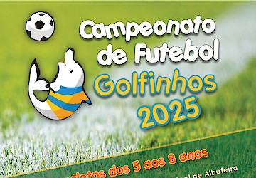 XVII "Campeonato de futebol - Golfinhos" de março a junho por todo o concelho de Albufeira