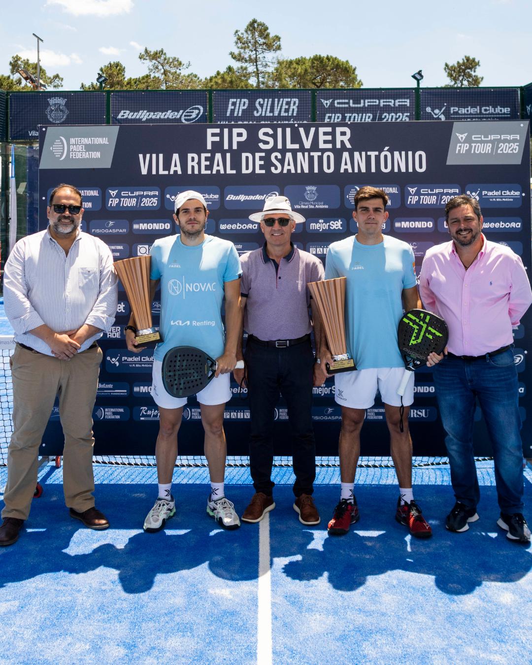 Iglesias/Guinart e Barahona/García vencem FIP Silver de Vila Real de Santo António