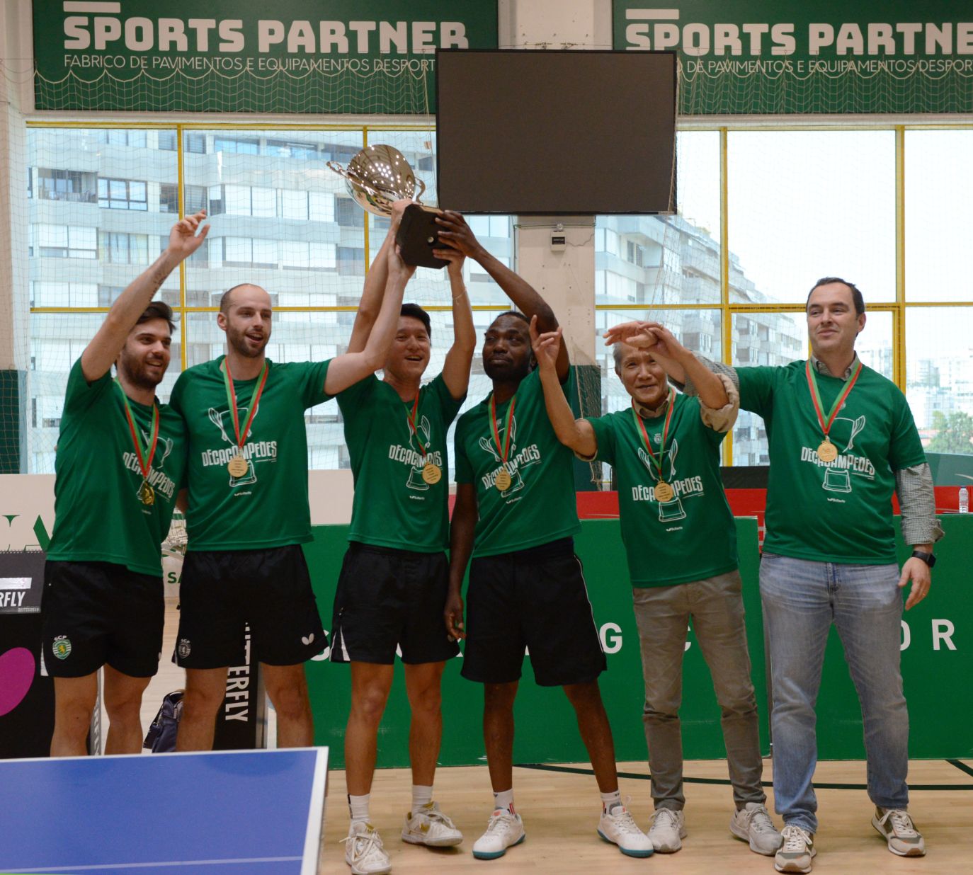 Sporting é decacampeão nacional