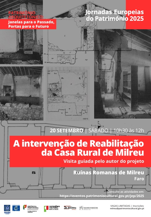 Jornadas Europeias do Património 2025 | Ruínas Romanas de Milreu