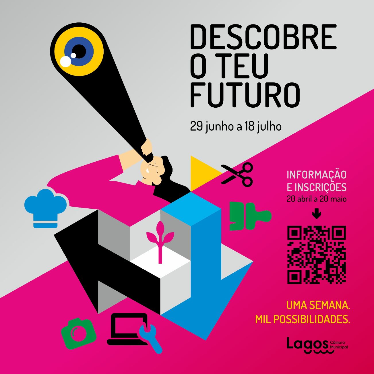 Município de Lagos lança programa “Descobre o Teu Futuro” para jovens do concelho