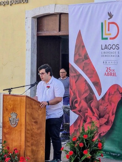 Intervenção do Grupo Municipal da CDU, proferida por Daniel José, na sessão conjunta da Assembleia Municipal e Câmara Municipal de Lagos - Comemorativa do 52º Aniversário do 25 de Abril