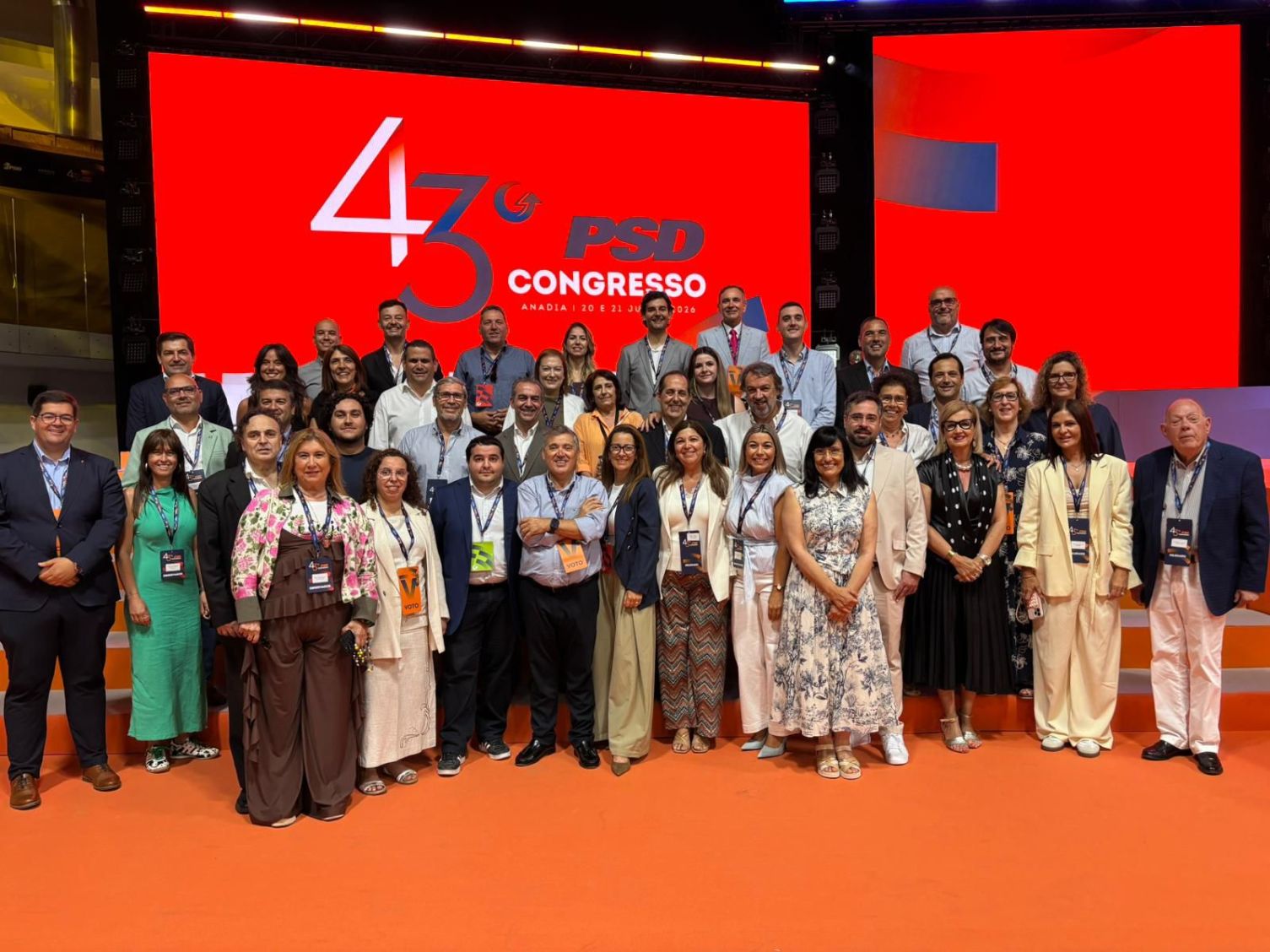 Algarve afirma-se no Congresso do PSD com representação forte e visão clara para a região