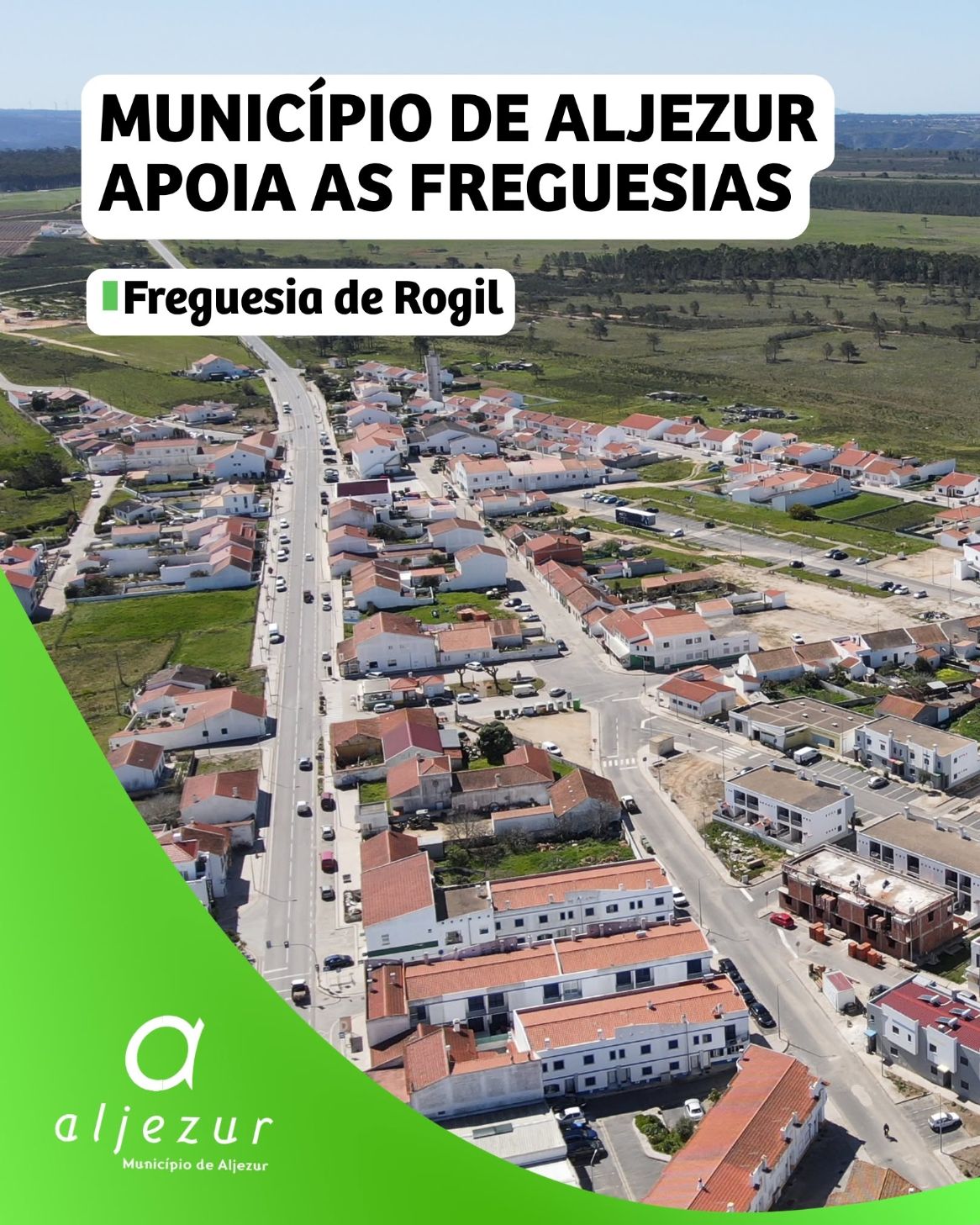 Município de Aljezur apoia Freguesia de Rogil