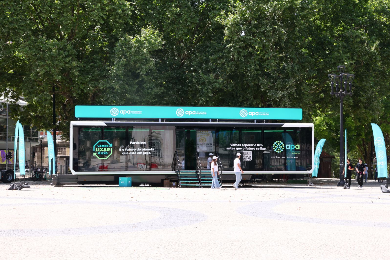 Campanha da APA que alerta para a urgência de uma separação adequada dos resíduos vai estar na Marina de Portimão