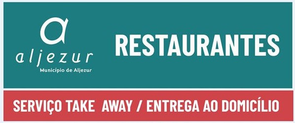 Município de Aljezur dá a conhecer Restaurantes com Serviço Take Away/Entrega ao Domicílio