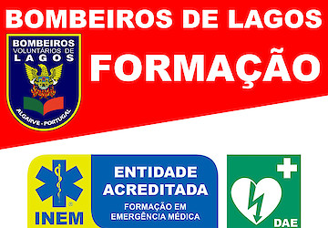 Bombeiros Voluntários de Lagos ministram formações em Suporte Básico de Vida