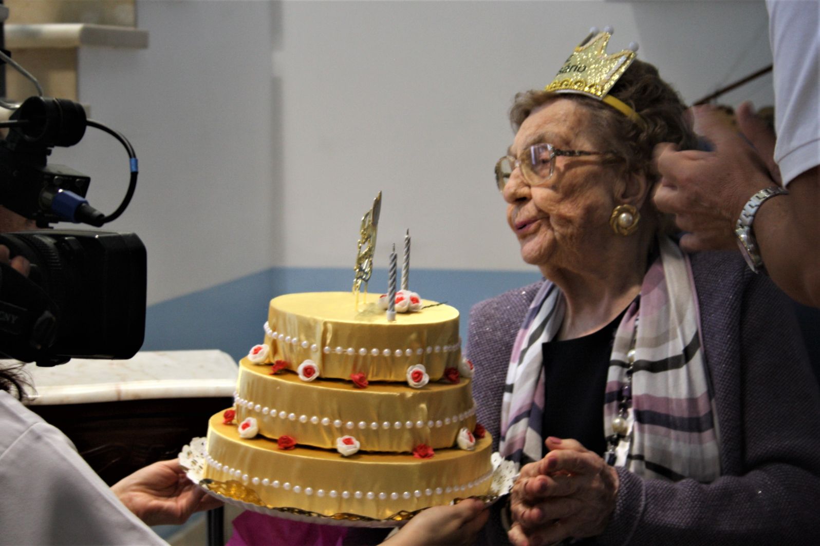 Amália Duarte celebrou 105 anos repletos de saúde e esperança no Lar Rainha D.ª Leonor de Lagos