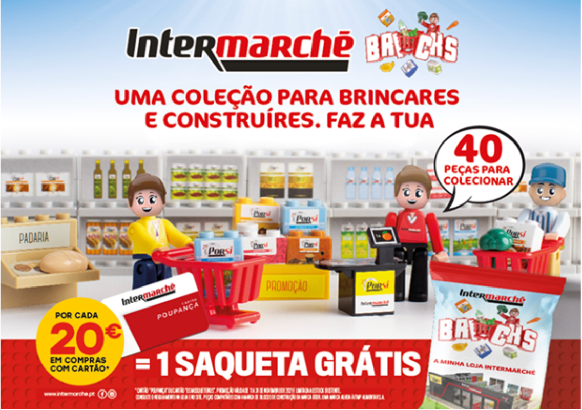 "A minha loja Intermarché" é a nova coleção para brincar e construir, disponível em todas as lojas